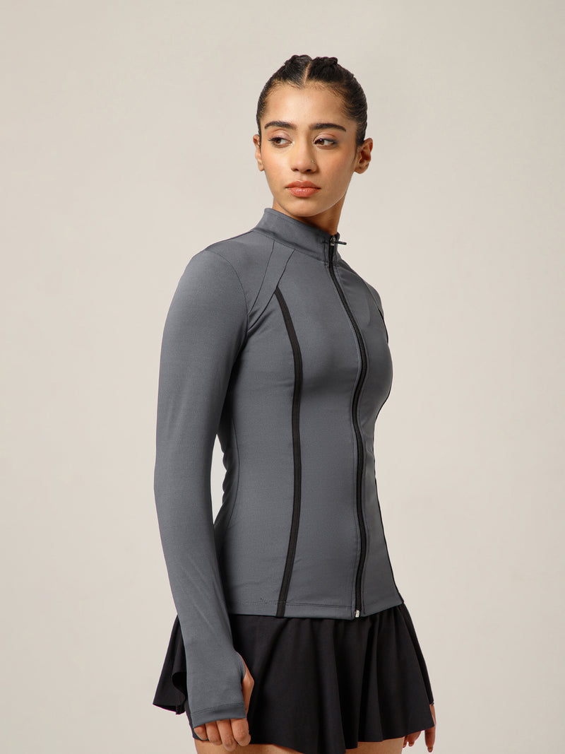 Aero Sculpt Jacket Gray