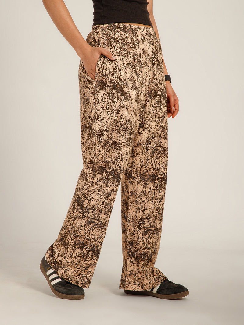 Printed Baggy Storm Wash Sweatpants