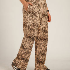Printed Baggy Storm Wash Sweatpants