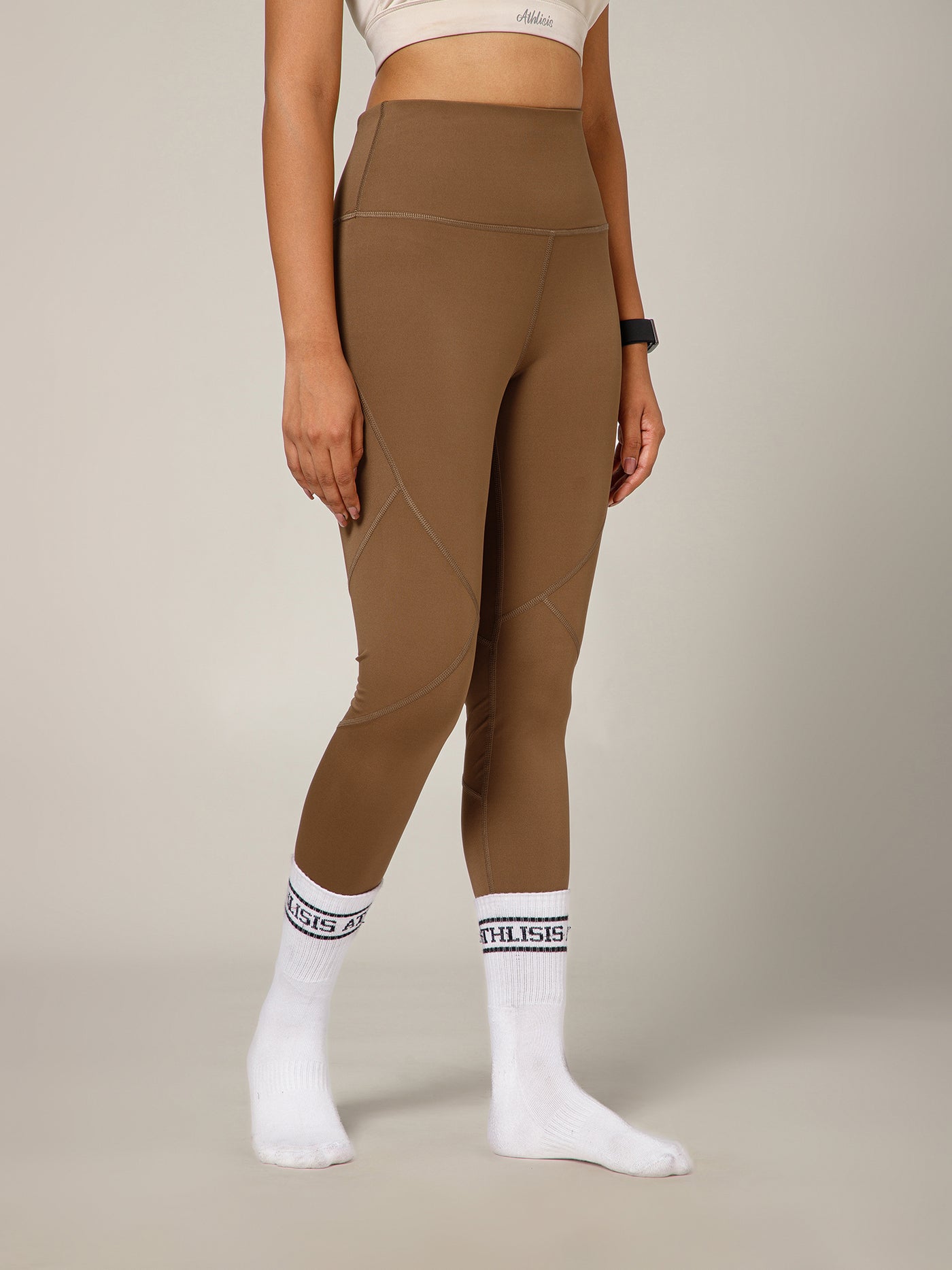 Adapt Seam Leggings Tan