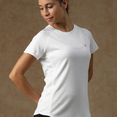 V Panel T-Shirt White