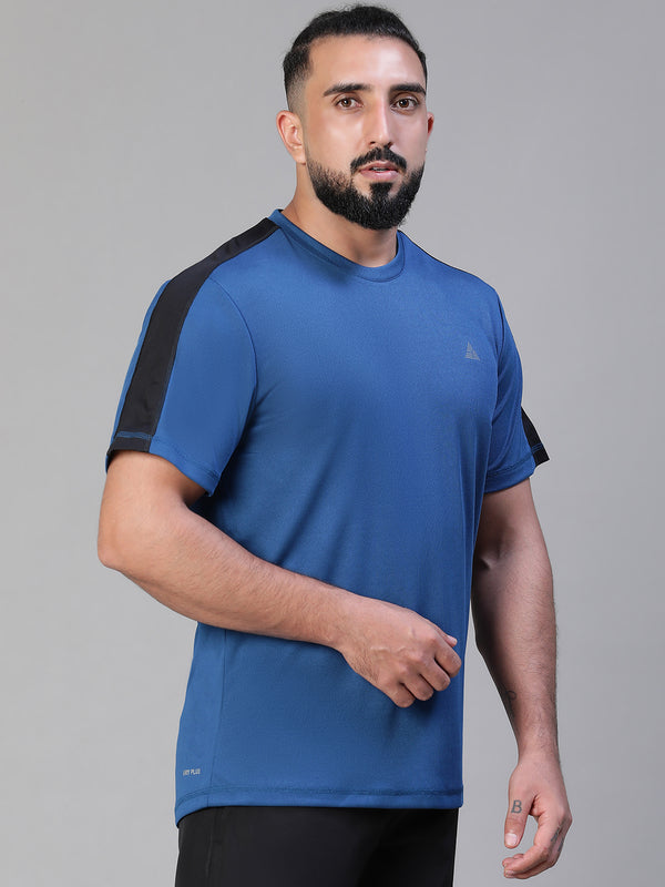 Iconic Side Panel T-Shirt Navy