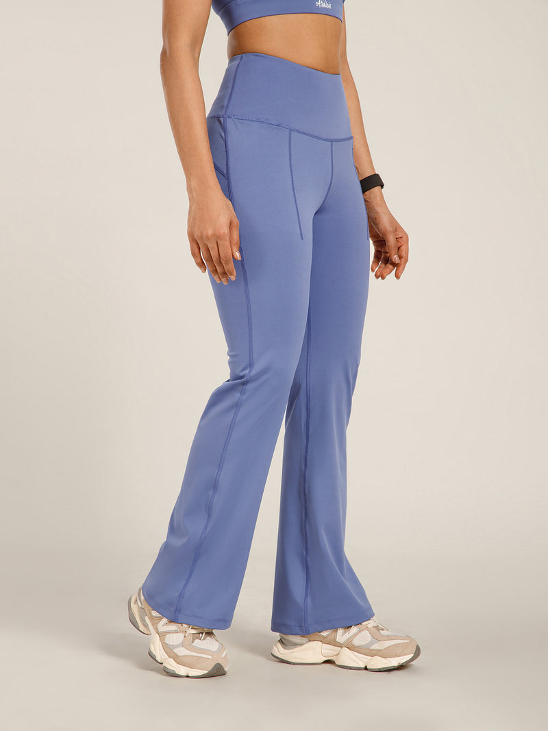 Defined Flare Pant Purple