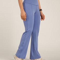 Defined Flare Pant Purple