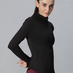 Contour Short Jacket Black