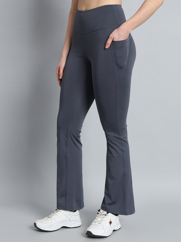 Active Sculpt Flare Pant Gray