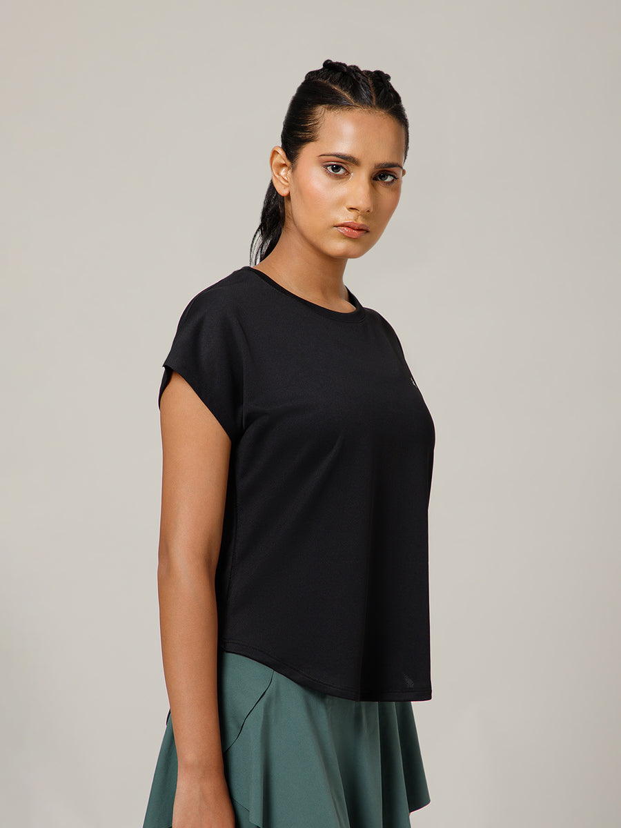 Cap Flow T-Shirt Black