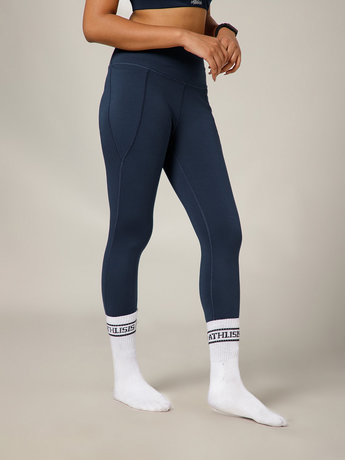 Vertex Leggings Navy