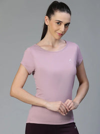 Keyhole T-shirt Lavender Athlisis Sports