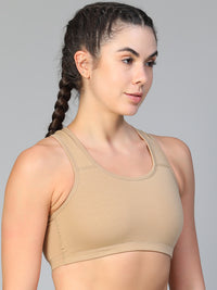 Everyday Support Sports Bra Tan