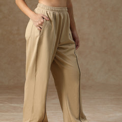 Flow Piping Sweatpants Beige