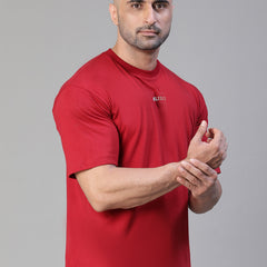Eagle's Eye Oversized T-Shirt Maroon