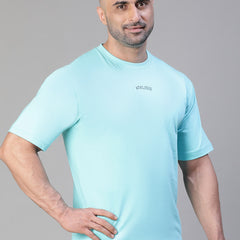 Eagle's Eye Oversized T-Shirt Teal Blue