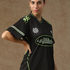 Cloud Nine Jersey Black & Lime