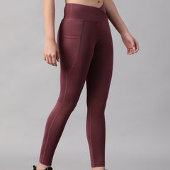 V-Front Legging Mauve