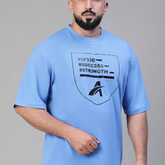 S³ Oversized T-Shirt Blue