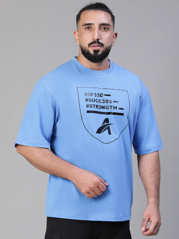 S³ Oversized T-Shirt Blue