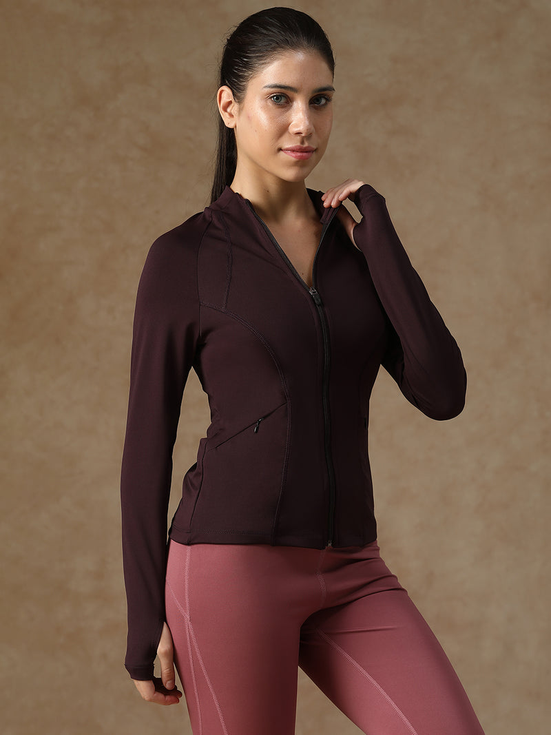 FlexMotion Jacket Wine