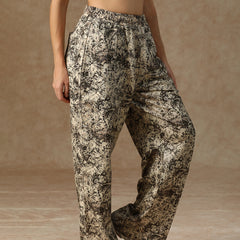 Printed Baggy Storm Wash Sweatpants