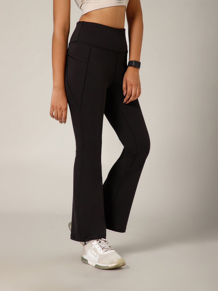 Active Sculpt Flare Pant Black