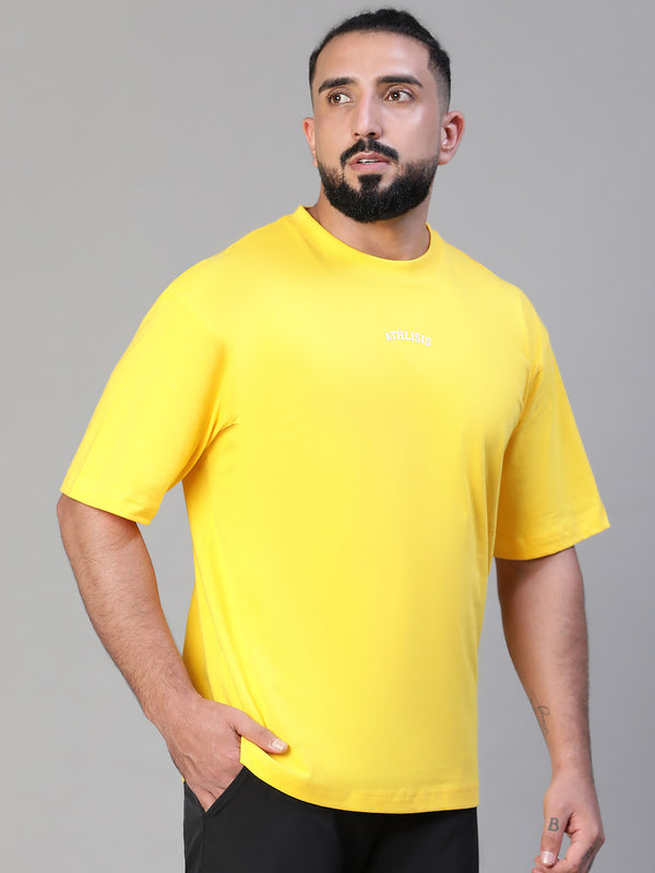 Basic Oversize T-shirt Yellow