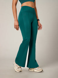 V-Band Go-To Wide Flare Pant Teal