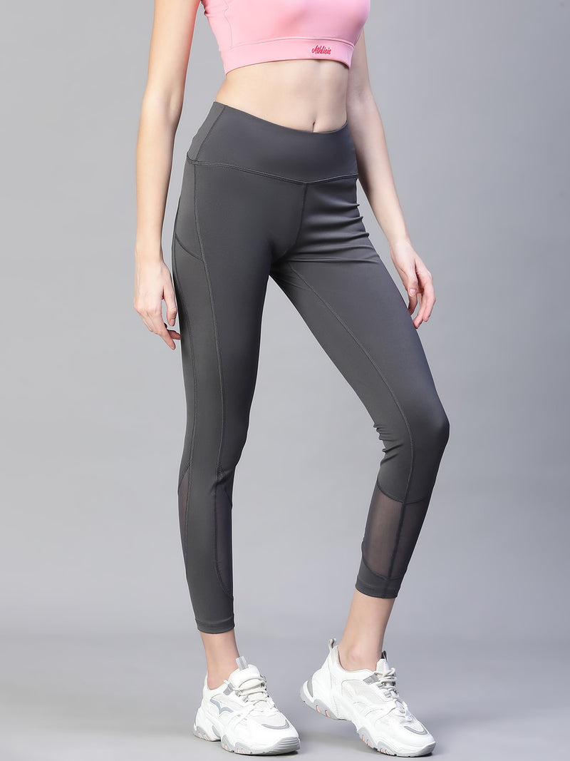 Vapor Mesh Legging Gray