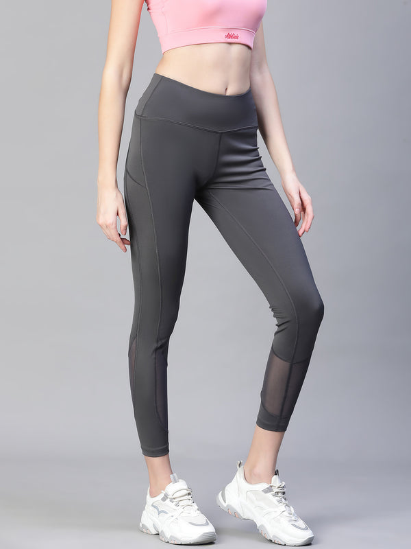 Vapor Mesh Legging Gray