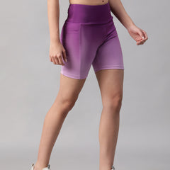 Dual Tone Shorts Purple