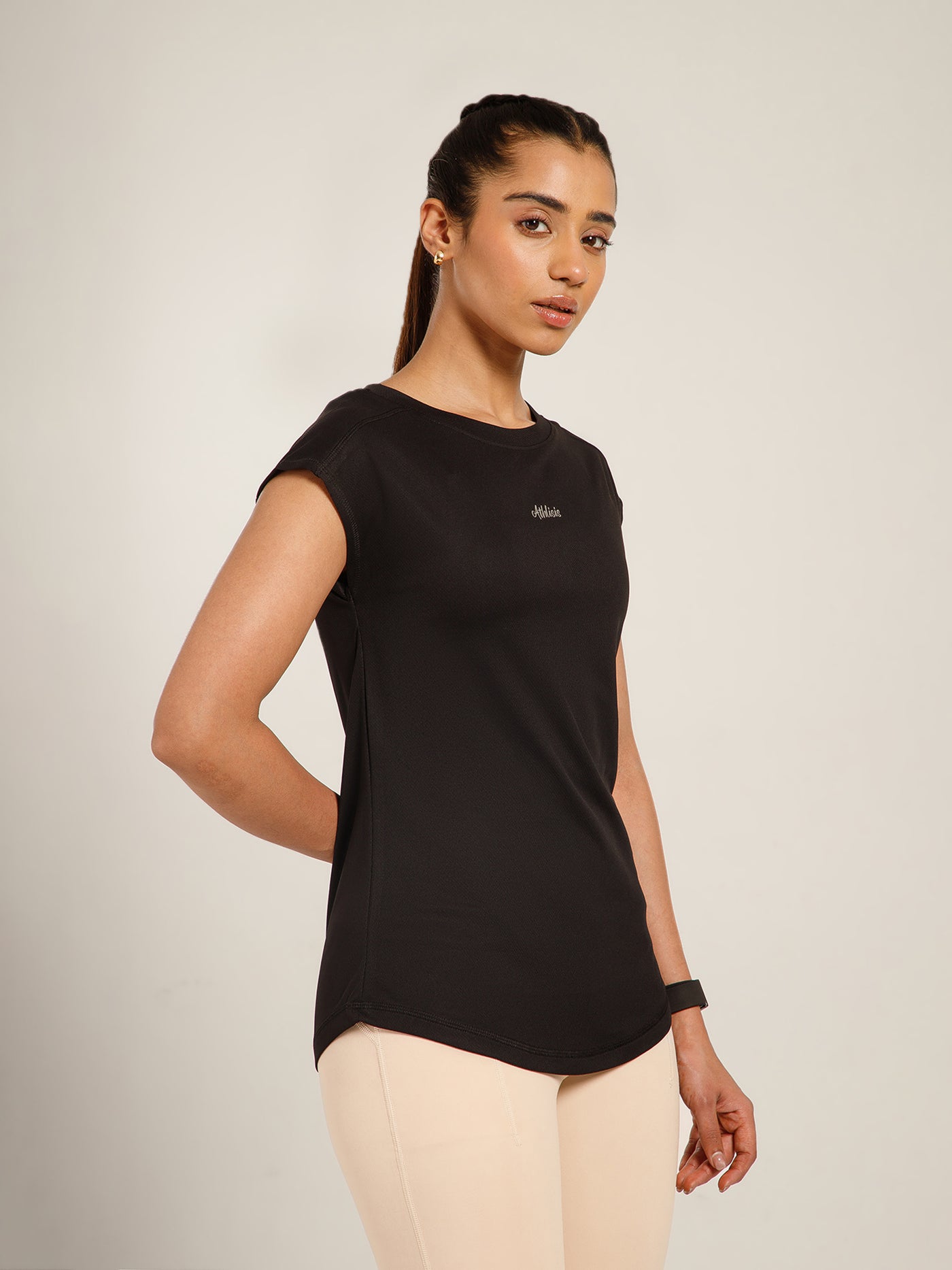 Cap Motion T-Shirt Black