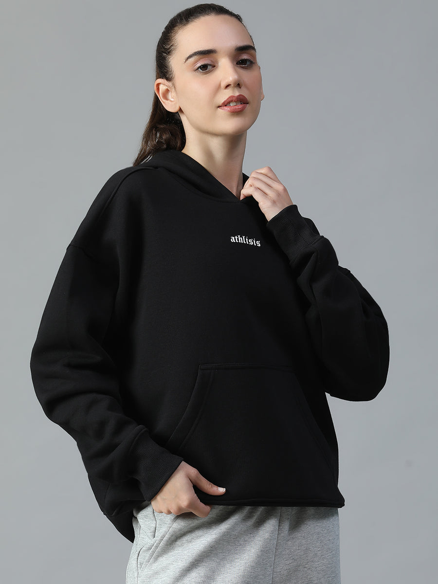 Fleez Oversized Hoodie Black
