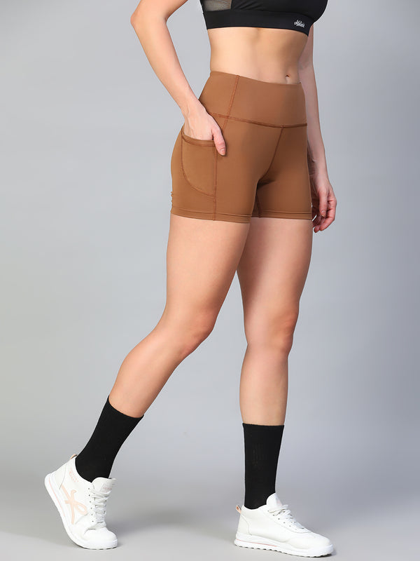 Aura Training Shorts Tan