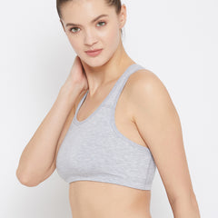 Everyday Support Sports Bra Gray