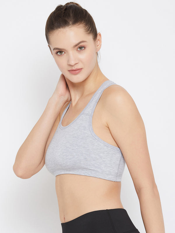Everyday Support Sports Bra Gray