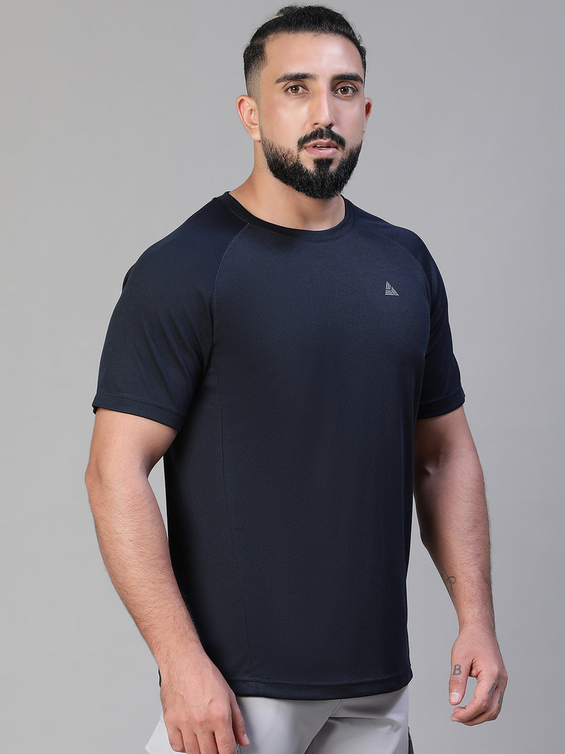 Back Panel T-Shirt Navy