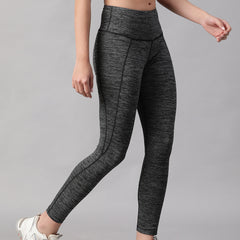 Essential High-Rise Leggings Gray Melange