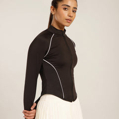 Flow Piping Jacket Black