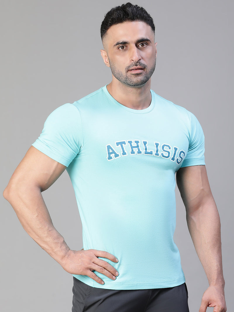 Everyday Basic T-Shirt Teal Blue