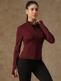 Sculptor Jacket Maroon