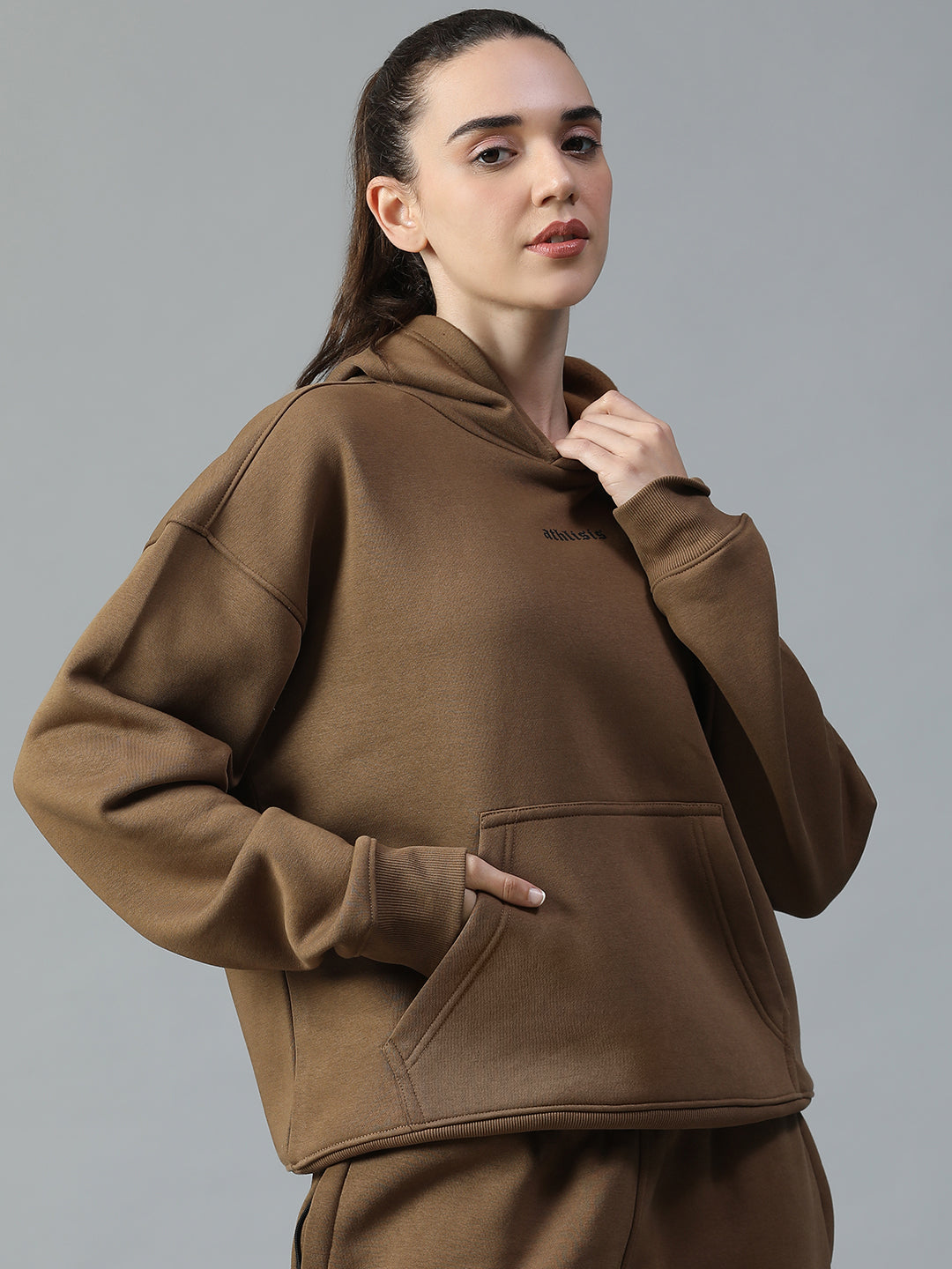Fleez Oversized Hoodie Beige