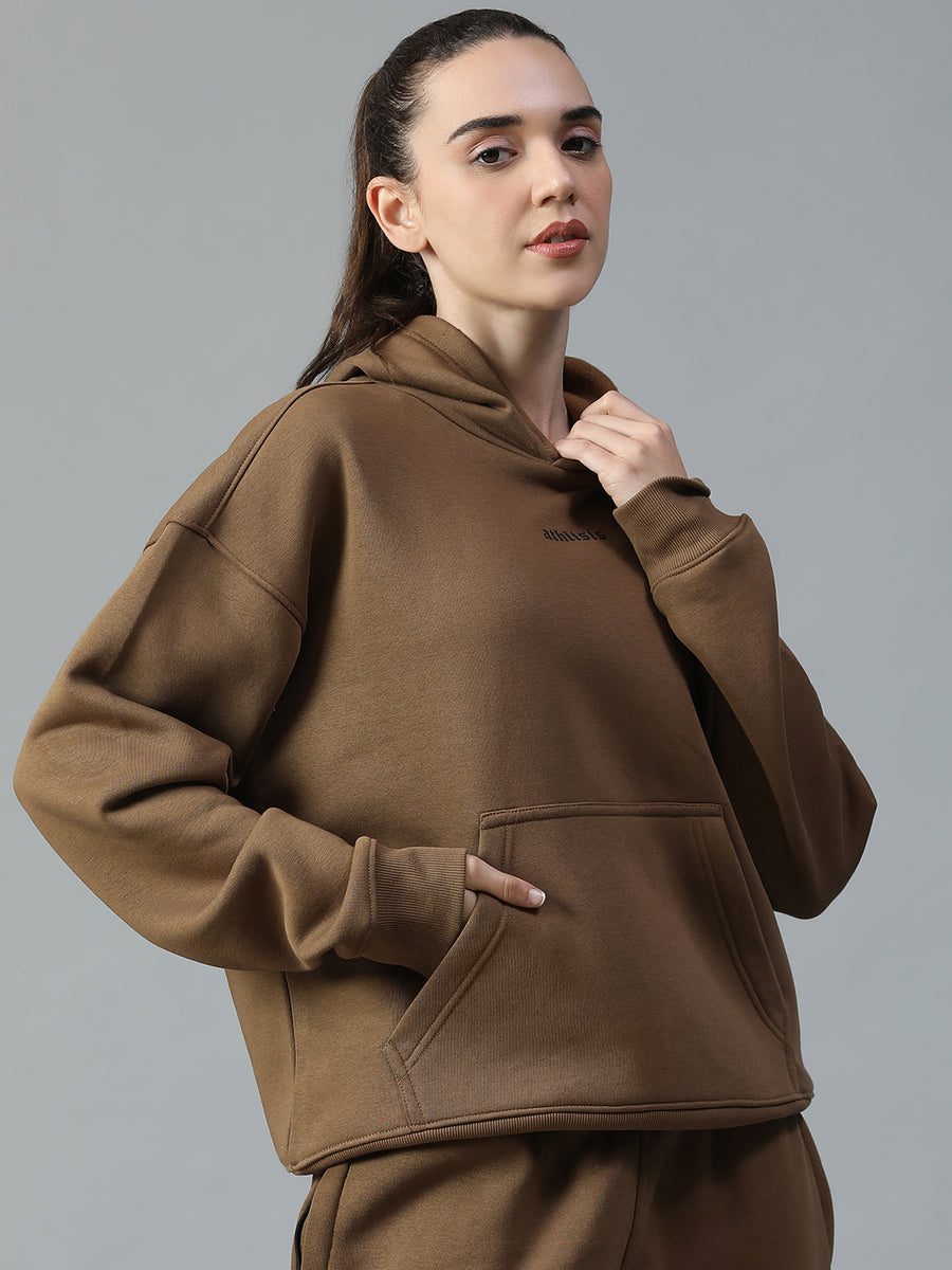 Fleez Oversized Hoodie Beige