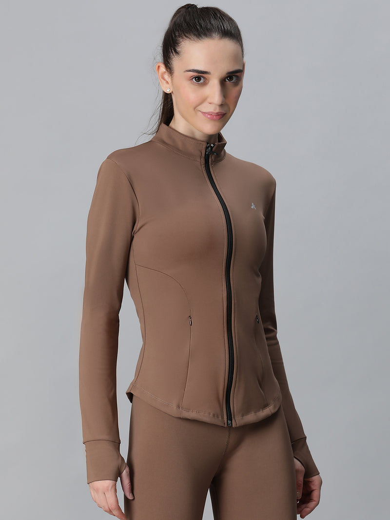 Contour Short Jacket Tan