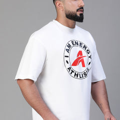Energy Oversized T-Shirt White