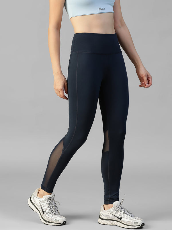 Flex Mesh Legging Navy