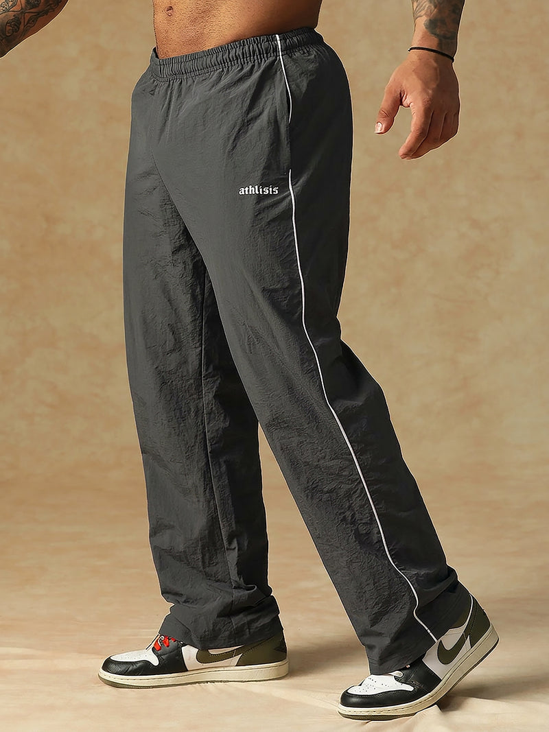 Crinkle Classic Pants Grey
