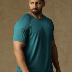 Back Panel T-Shirt Teal