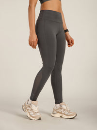 Flex Mesh Legging Grey