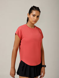 Cap Flow T-Shirt Coral
