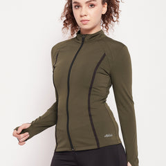 Aero Sculpt Jacket Olive