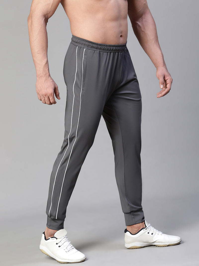 Side Panel Pants Gray